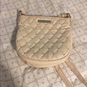 Nine West Cream Quilted purse