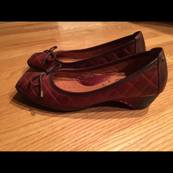 Rare Pikolinos 'Gandia' leather pump | Burgundy - Picture 2 of 4