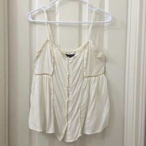 AMERICAN EAGLE button up tank top