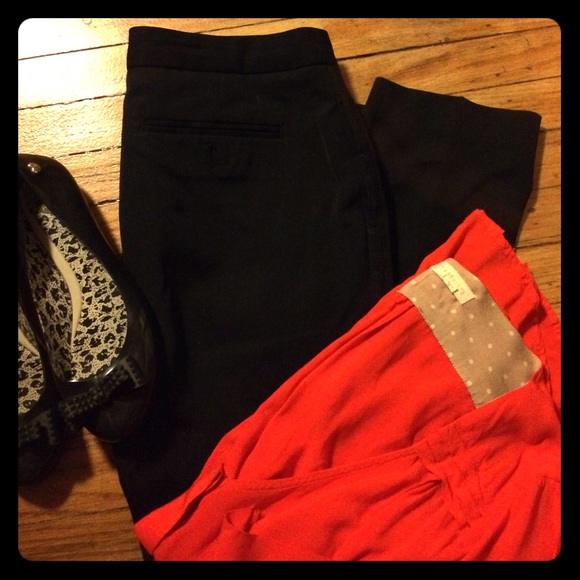Banana republic black slacks