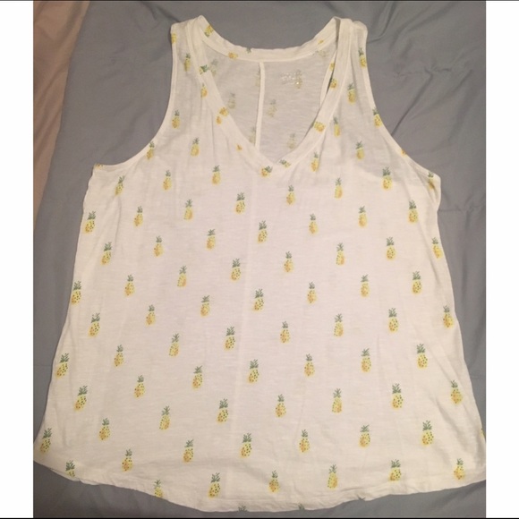 pineapple tank top