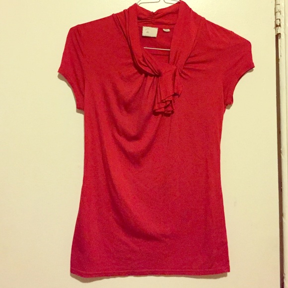 Anthropologie red top