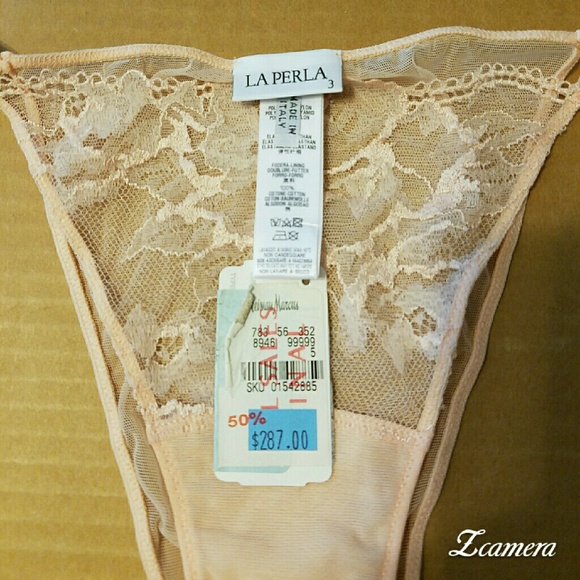 NWT LA Perla Baroness g-string underwear