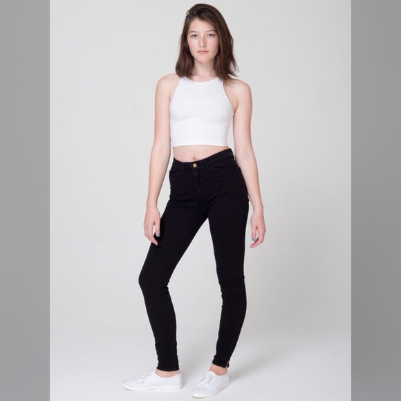 American Apparel 4-way Stretch pants- black