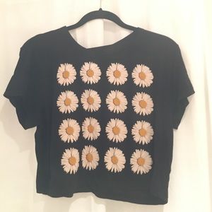 Daisy crop top