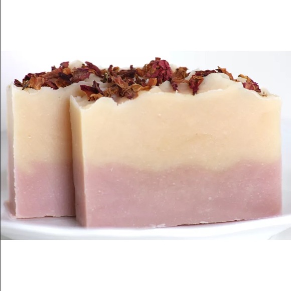 Rose Water Soap Handmade Vegan