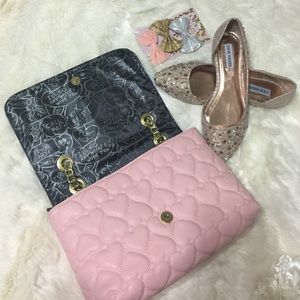 Betsey Johnson Bags - πSALE BETSEY JOHNSON Pink and Black Satchel -BG-9 Betsey Johnson Bags - πSALE BETSEY JOHNSON Pink and Black Satchel -BG-9
