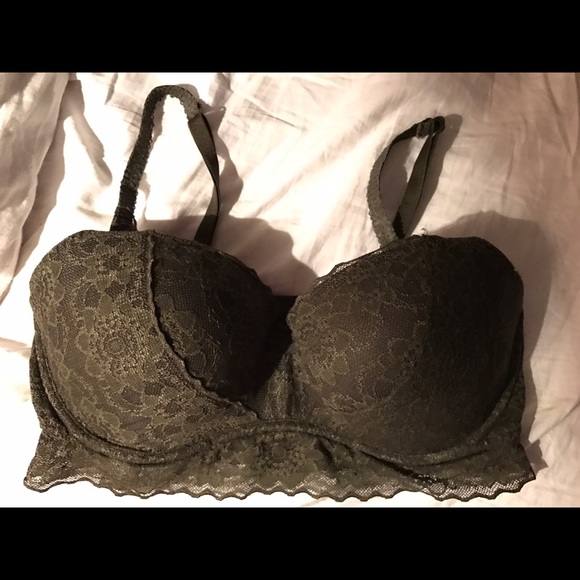 VS PINK Medallion Lace Push Up Bralette