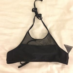 Mandalynn Halter Bikini Top - Black Size L