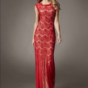 Long lace dress