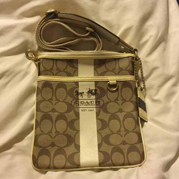 Coach Signature Crossbody Purse