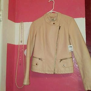new leather jacket small