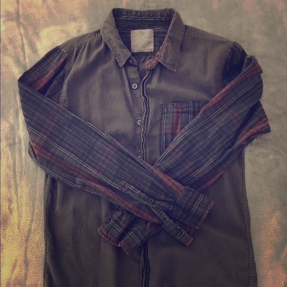 On the byas button up shirt