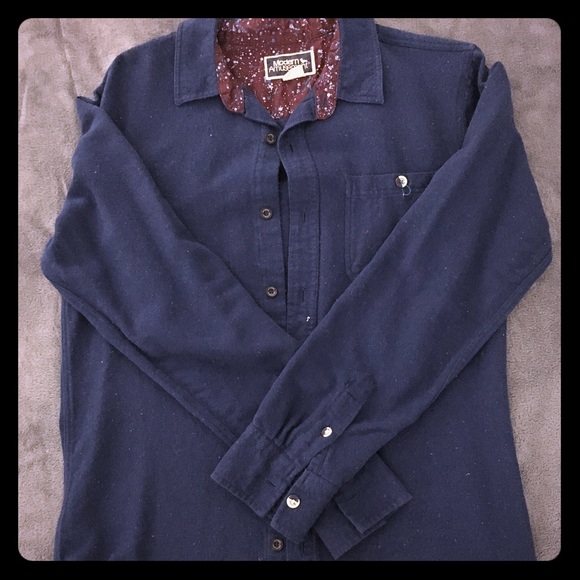 Modern Amusement button up shirt.