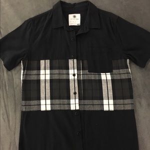 On the byas short sleeve button up shirt