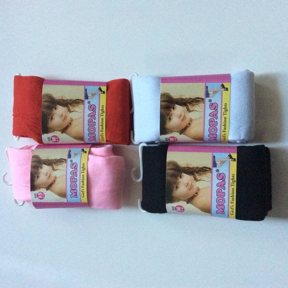4 for $20 -any colors! Girl's quality tights 3T-8T - Picture 1 of 1
