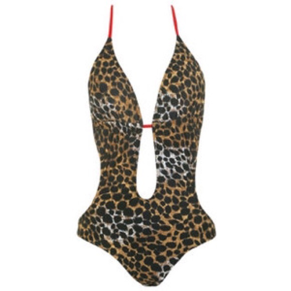 leopard Print Monokini