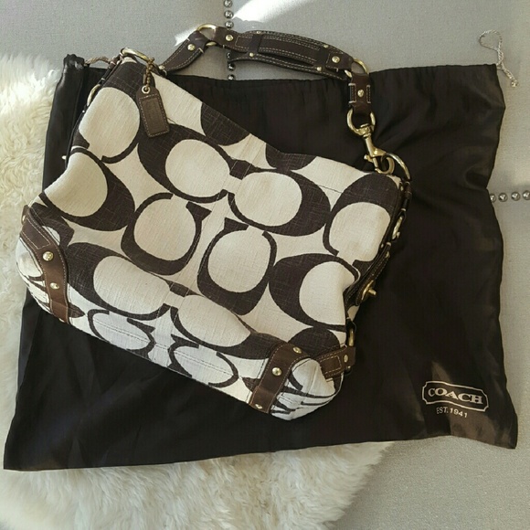 Coach Handbags - FINAL SALE! Coach Carly Large Shoulder Bag