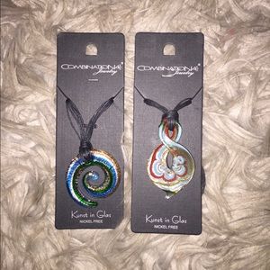 HOLIDAY SALE! Glass necklaces