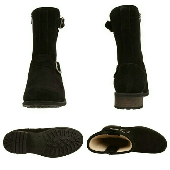 *LAST PAIR Sz 7* UGG Chaney Black Suede Boot NWOB! - Picture 4 of 4