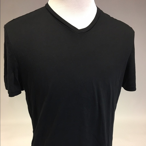 Calvin Klein Black V Neck T-shirts