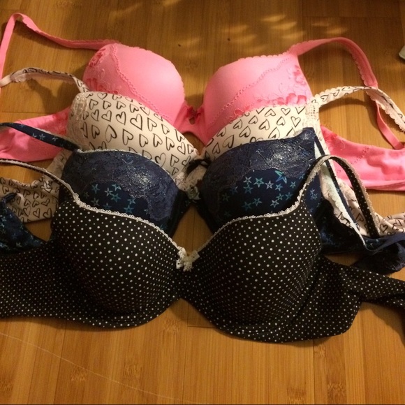 Bundle of 4 body Victoria secret bras