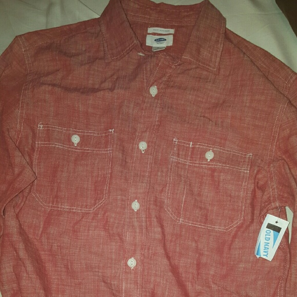 Slim fit old Navy button down shirt