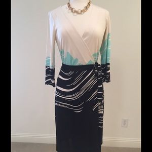 Silk DVF wrap Dress