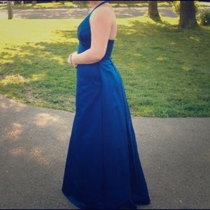 Beautiful blue gown in great condition. Size 10