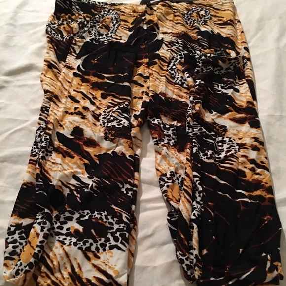 🌹stylish animal print legging sexy large last one - Picture 3 of 4