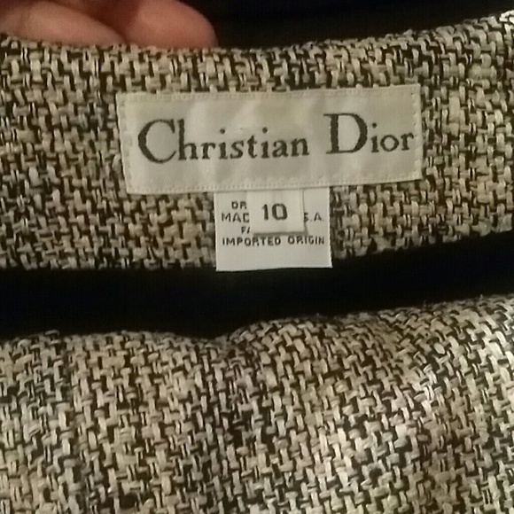 Christian Dior suit