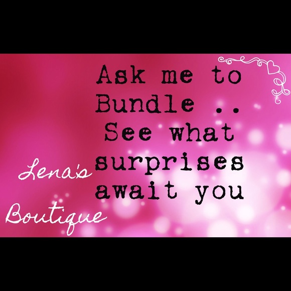 Ask Me To Bundle..,