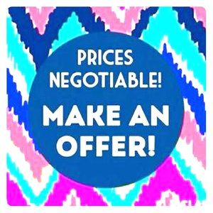 ‼️ Means HIGHLY negotiable