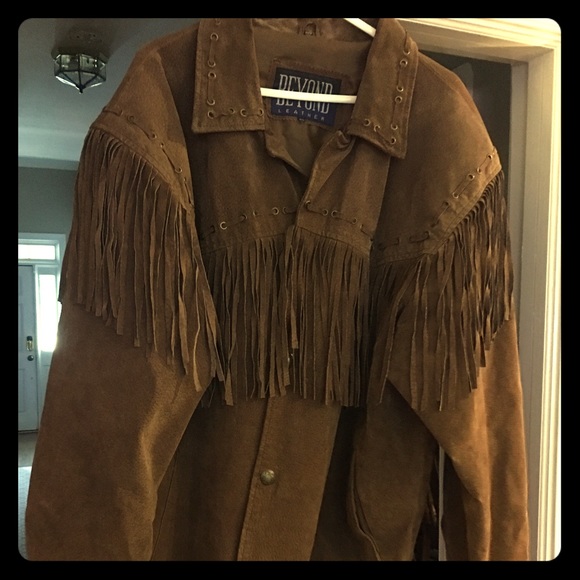 Men's authentic vintage leather jacket from NM