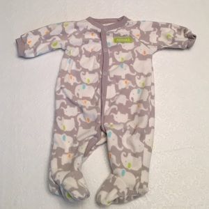 Newborn footie pajamas