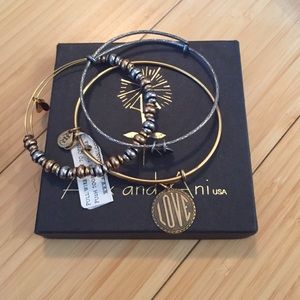 alex and ani bracelet set