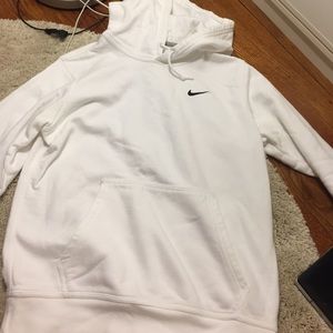 Nike white hoodie