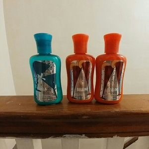 2 Jingle bellini and a vanilla tini body lotion