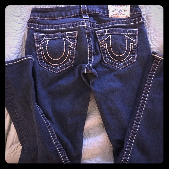 True religion straight leg sz 25