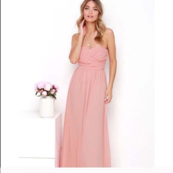 Blush dress