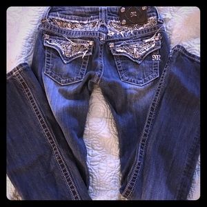 Miss me jeans, boot cut, size 25