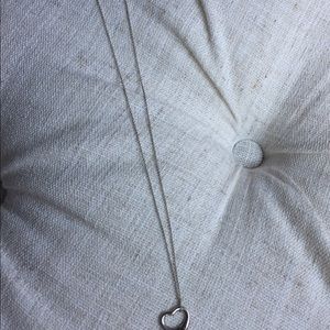 Elsa Peretti open heart necklace