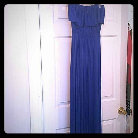 Royal Blue Maxi Dress