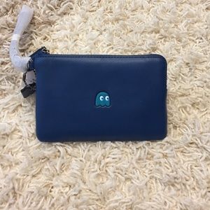 NWT Coach Pacman Wristlet