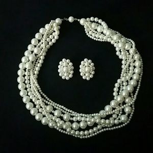 Necklace with Earrings