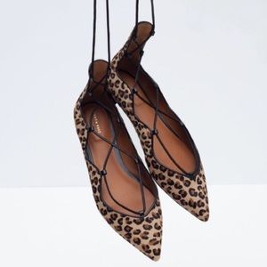 Zara leopard flats!!!