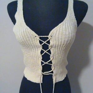 Tie up Sweater