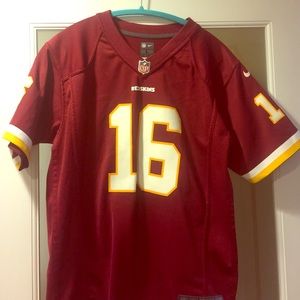 Youth large Washington Redskins Jersey-Banks #16.