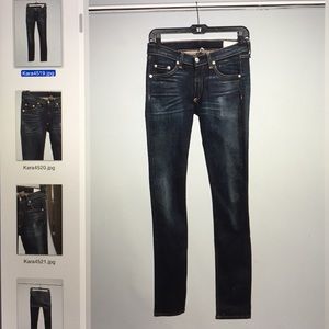 Rag and Bone jeans in dark wash, size 27