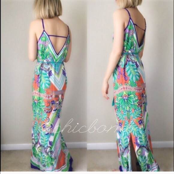 ON SALE Amalfi sexy resort dress with open back - Picture 2 of 4